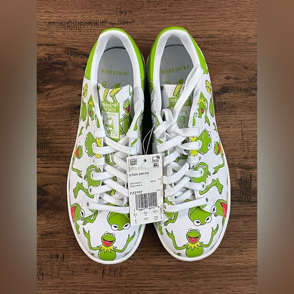 Adidas Stan Smith x The Muppets ‘Kermit The Frog’ (size mens 6/wmns 7) - Picture 3 of 8